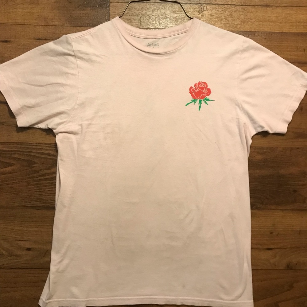 Artist union rose 🌹 tee